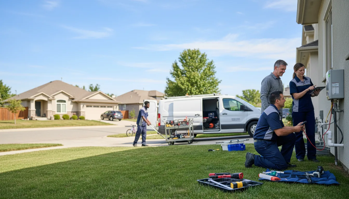Tankless water heater service in Verona, PA
